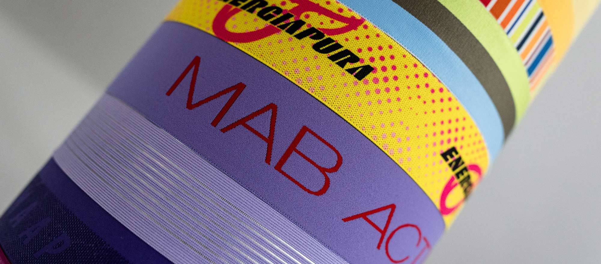 Dettaglio nastri collezioni MAB